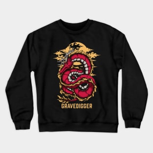 Flying Dragon Gravedigger Crewneck Sweatshirt